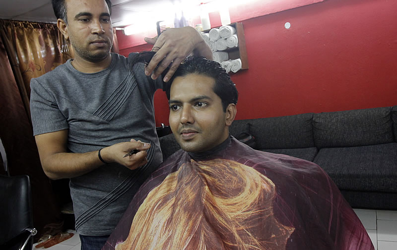 Have a nice Hair cut in our salon and enjoy that dapper look you've always wanted 